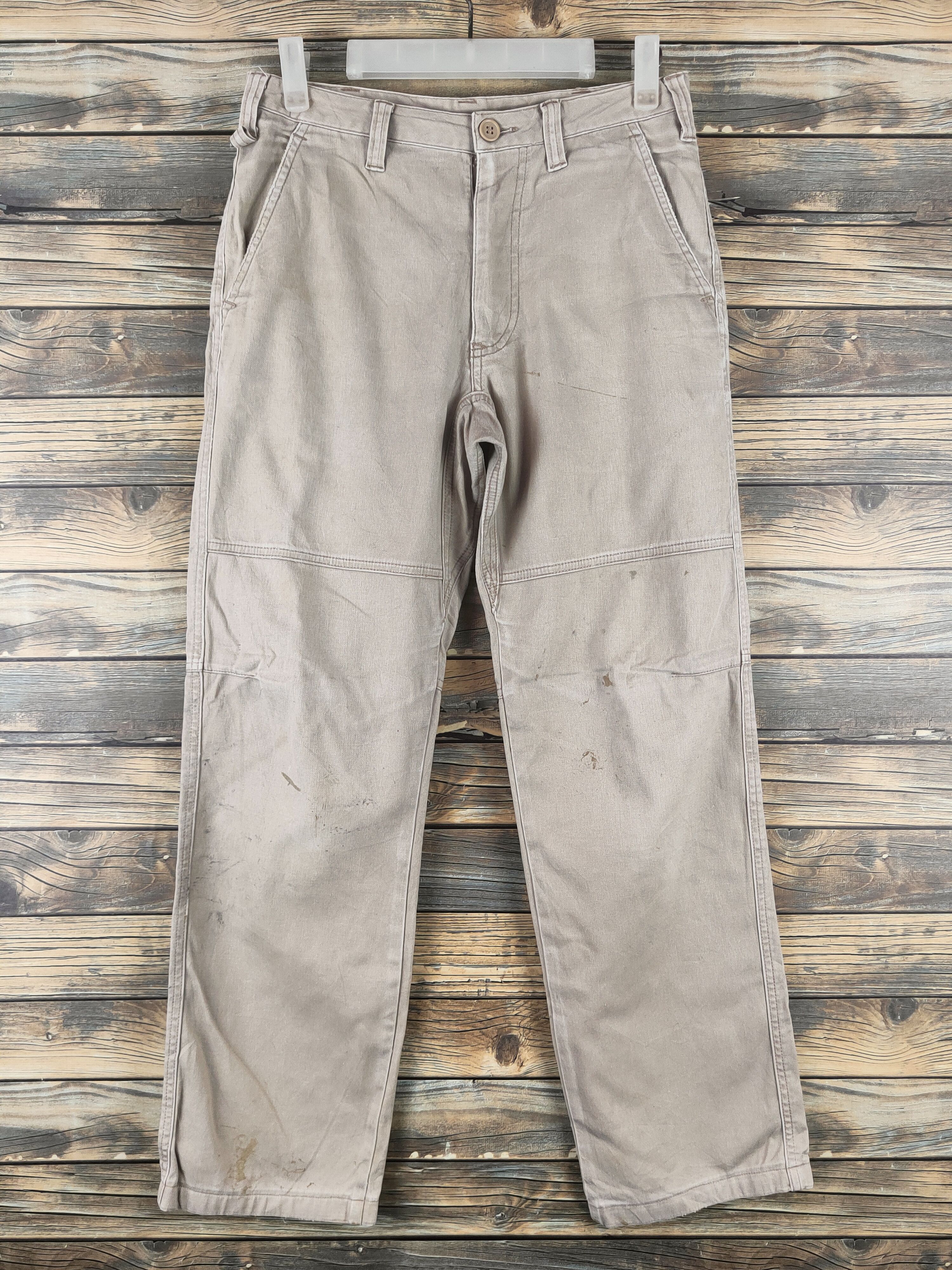 Japanese Brand DL Japanese Brand Ivory Multipocket Casual Pants #46-343 Size US 28 / EU 44 - 1 Thumbnail