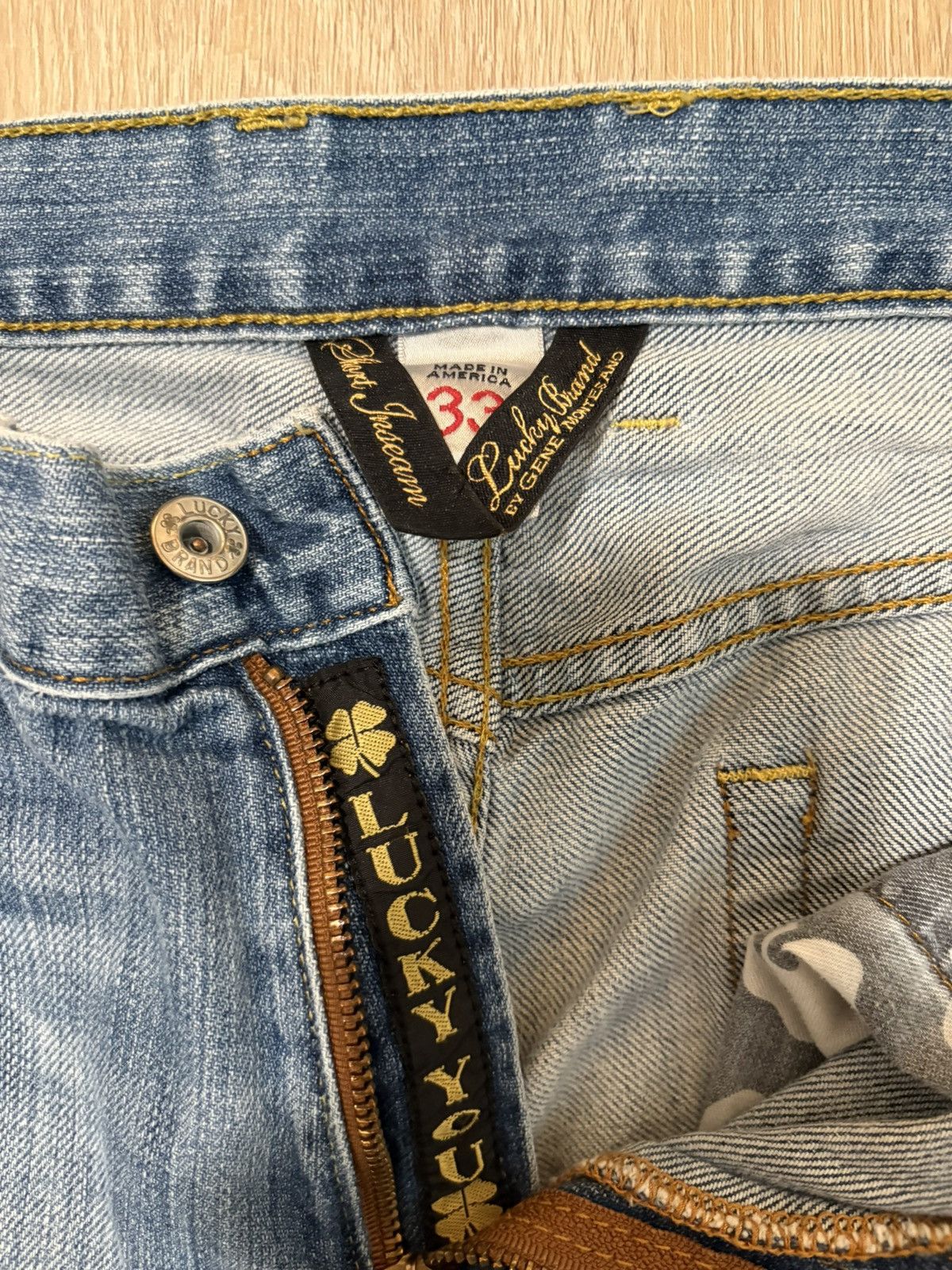 Lucky Brand Vintage Lucky Brand Jeans – Made in USA – Light Wash Size US 33 - 4 Thumbnail