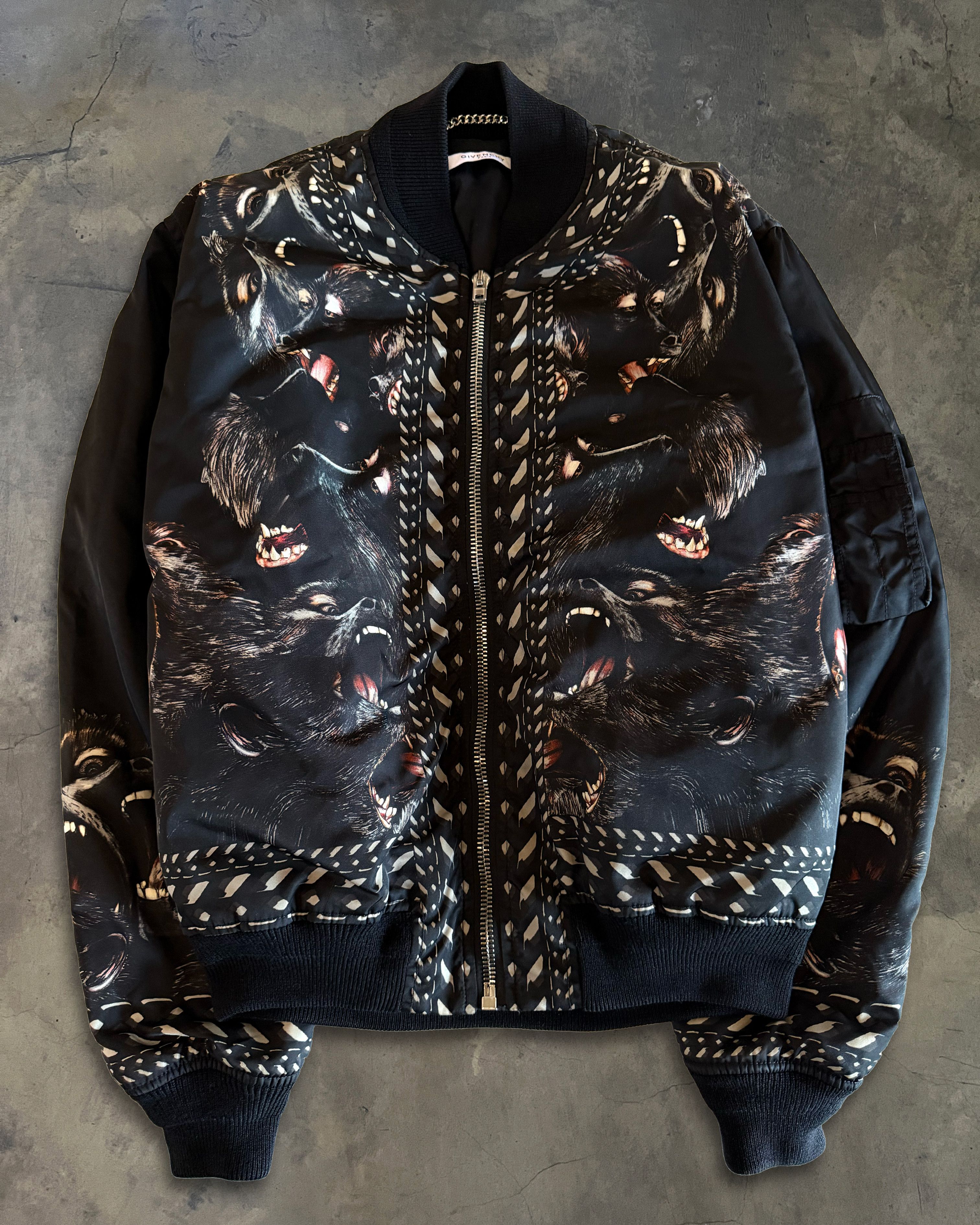 Givenchy GIVENCHY AW2016 MONKEY BROTHERS BOMBER Size US M / EU 48-50 / 2 - 1 Thumbnail