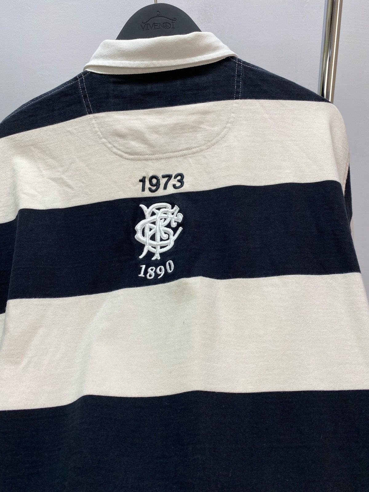 Other Cotton Traders Barbarians VS New Zealand 1973 Polo T Shirt Size US L / EU 52-54 / 3 - 25 Thumbnail
