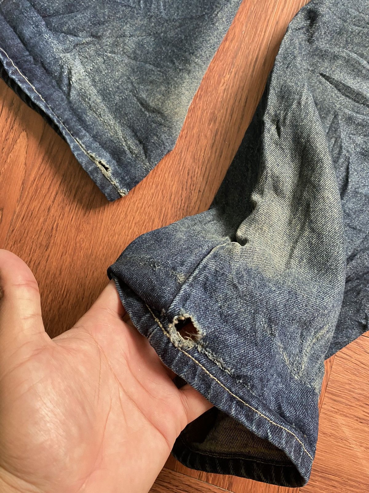 If Six Was Nine Marithe Francois Girbaud Jeans Size US 33 - 8 Thumbnail