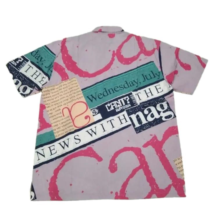 Kansai Yamamoto Vintage Kansai All Over Print Shirt Size US M / EU 48-50 / 2 - 3 Thumbnail