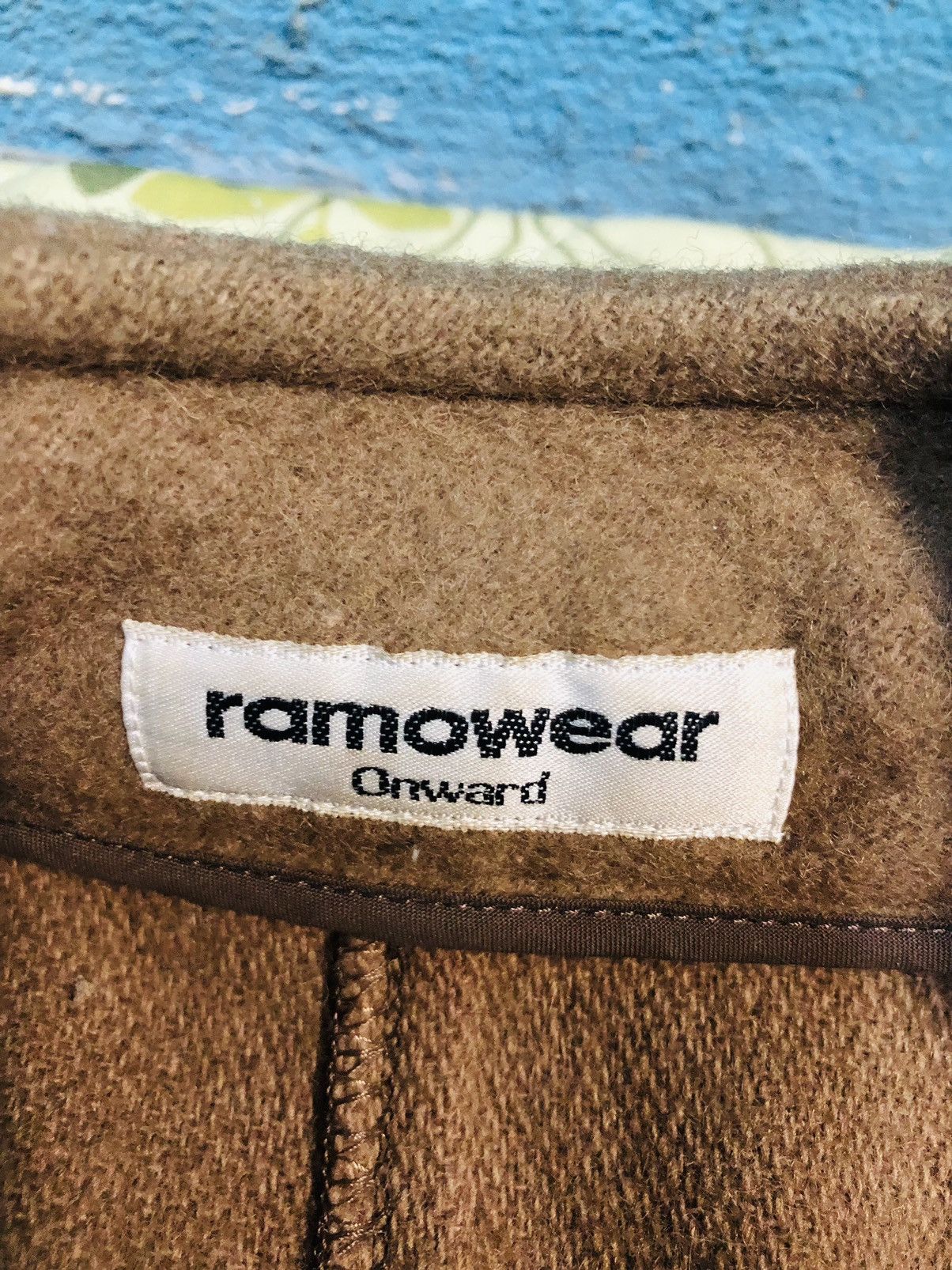 Japanese Brand Ramowear Long Jacket Buttoned (31) Size US L / EU 52-54 / 3 - 9 Thumbnail