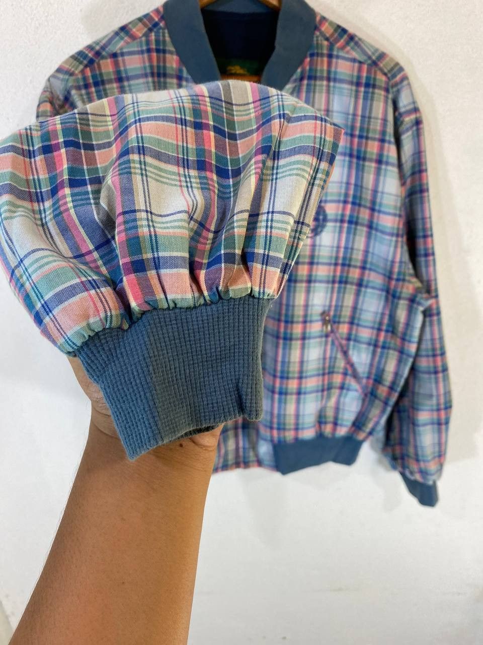 Longchamp vintage longchamp paris jacket checkered design Size US XL / EU 56 / 4 - 4 Thumbnail