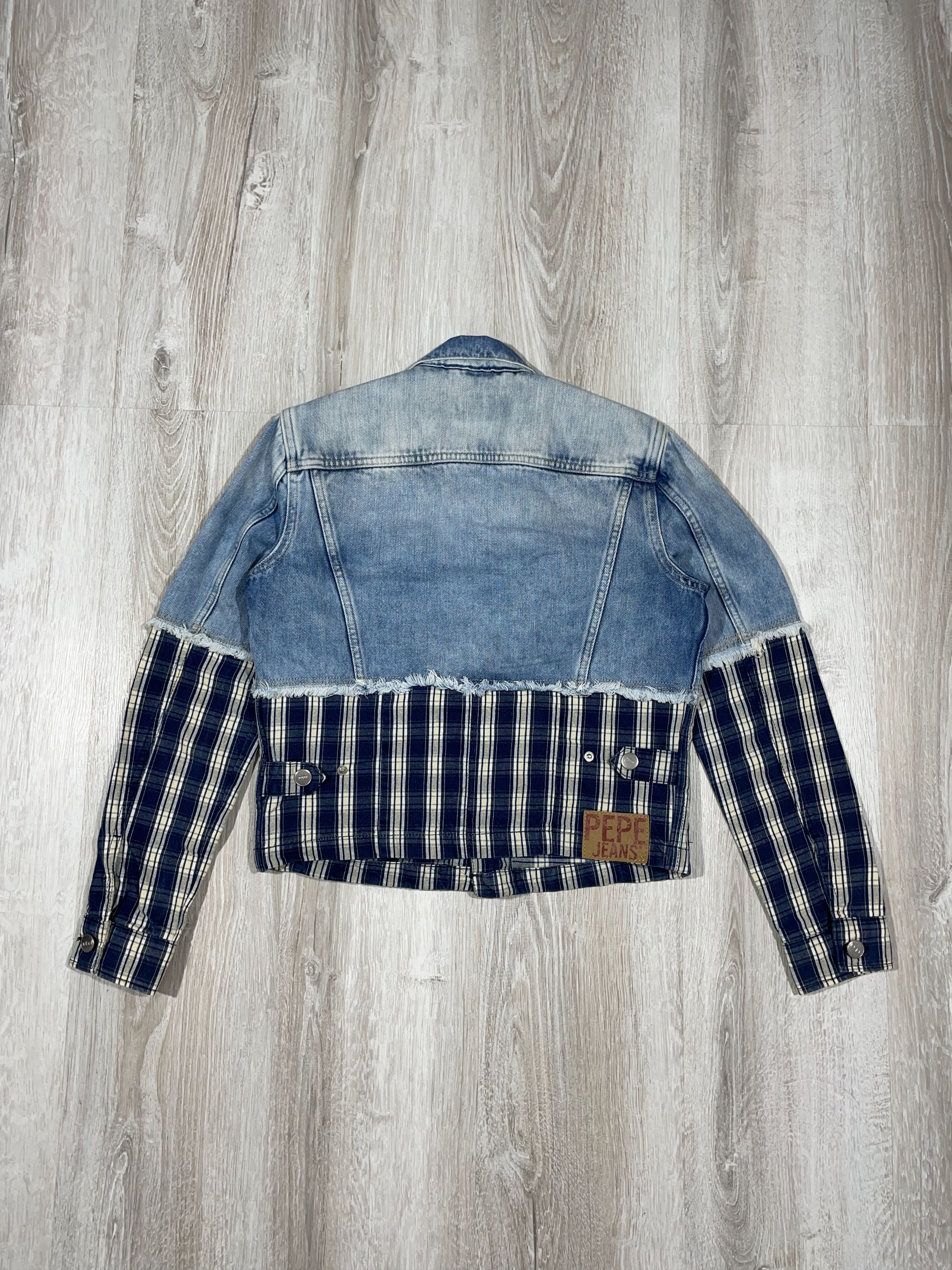 Pepe Jeans Pepe Jeans Womens Archive Denim Jacket Size L / US 10 / IT 46 - 7 Thumbnail