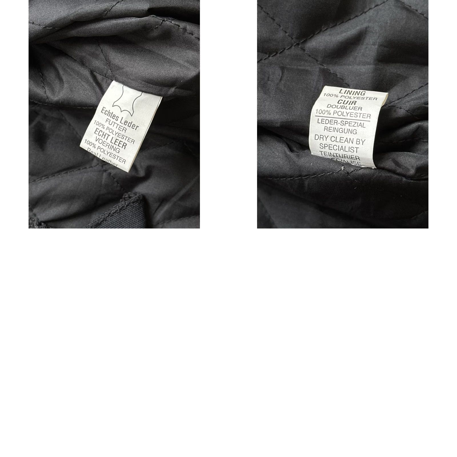 Vintage VINTAGE Unbranded JACKET Leather Biker Racing MEN'S SIZE M Adult Size US M / EU 48-50 / 2 - 9 Thumbnail