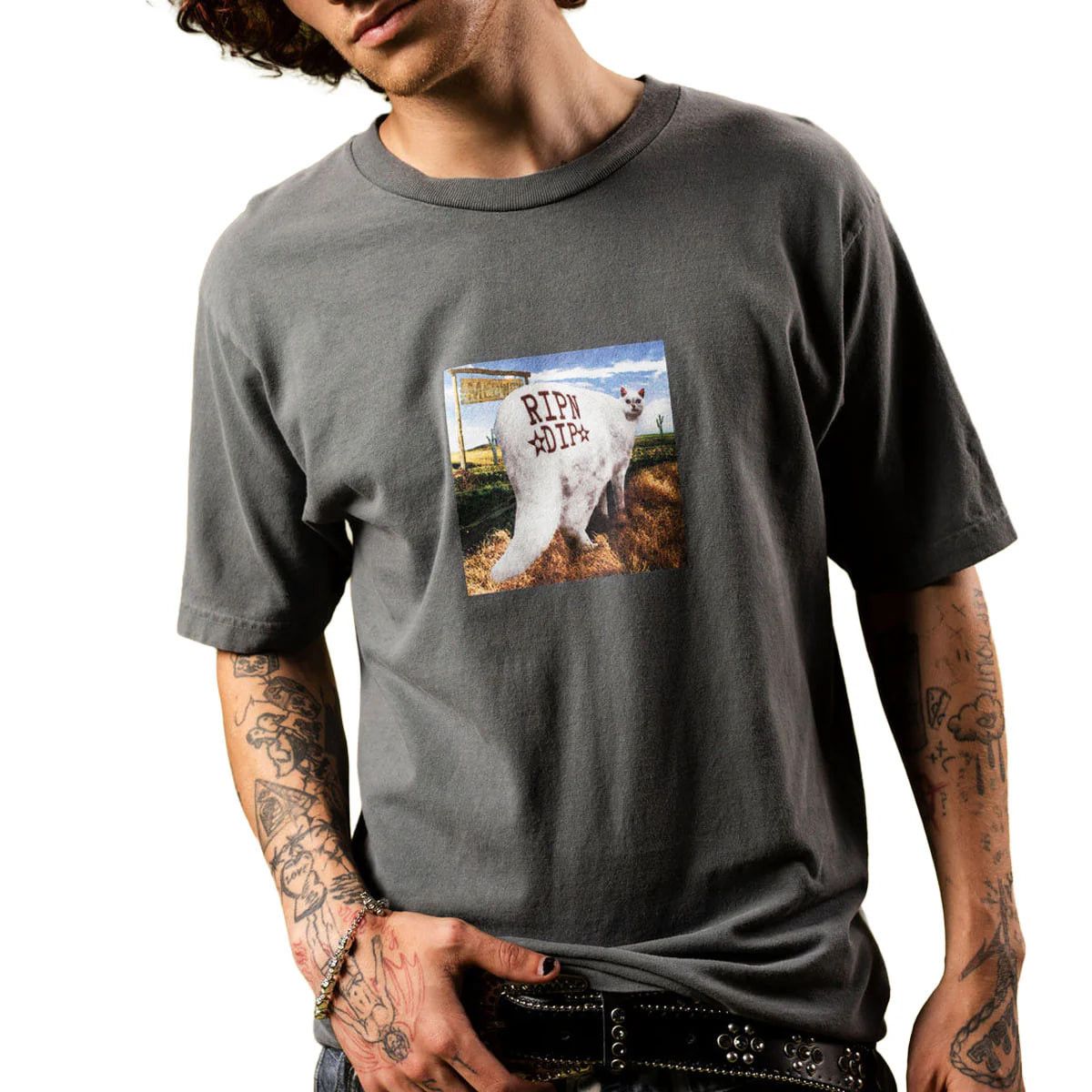 RIPNDIP RIPNDIP Rowdy Howdy T-Shirt Size US M / EU 48-50 / 2 - 2 Thumbnail
