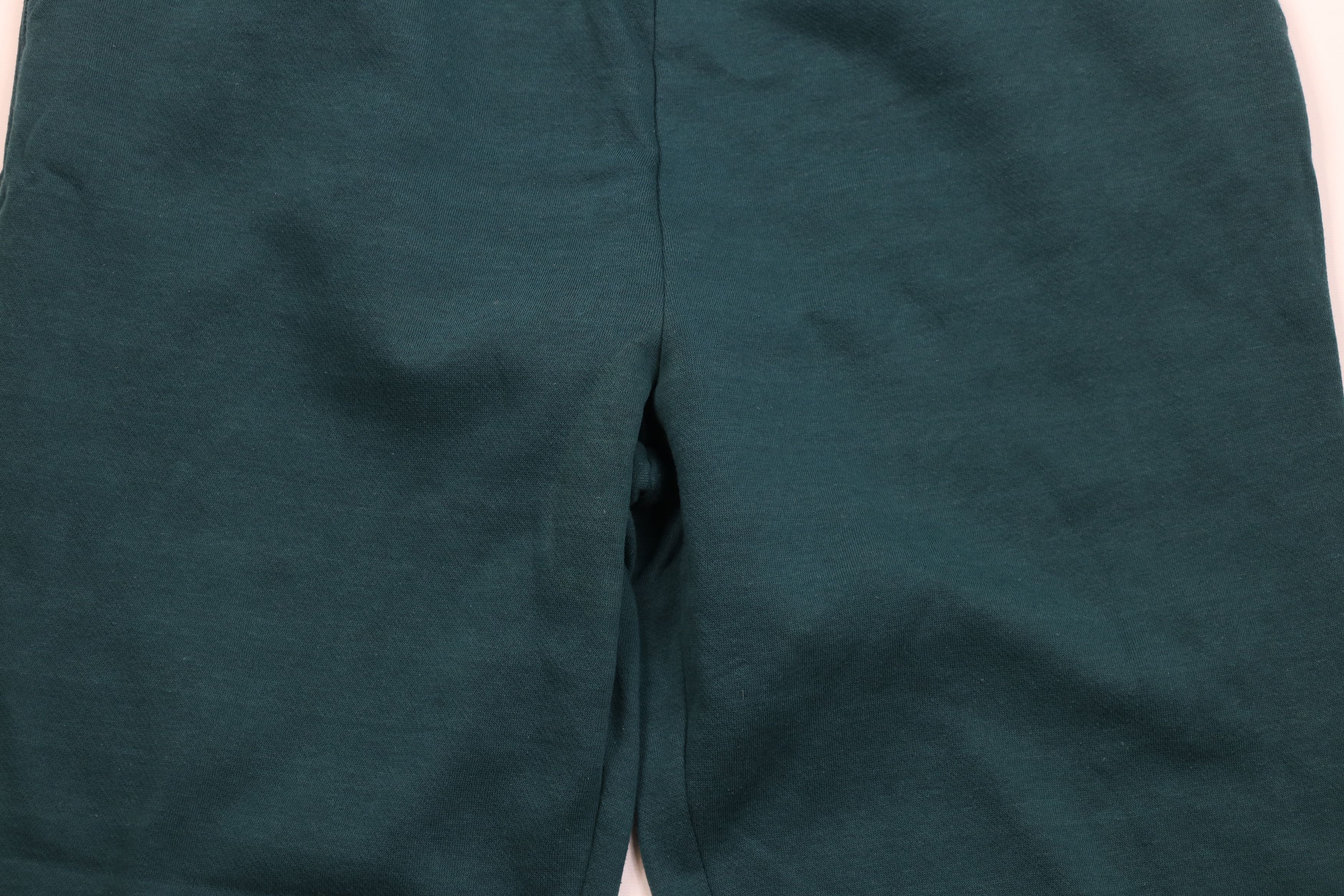 Vintage Vintage 90s Streetwear Blank Cuffed Sweatpants Joggers Green Size 36" / US 14 / IT 50 - 3 Thumbnail