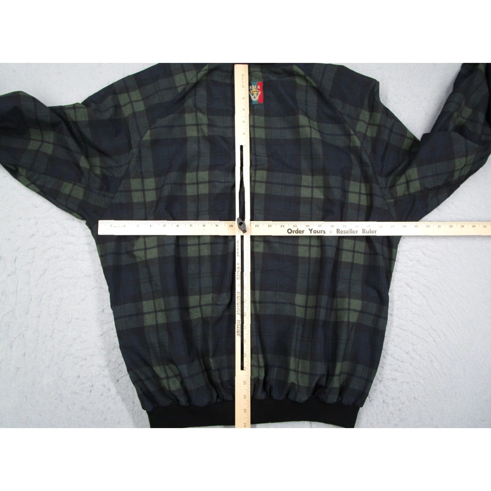 Vintage Sunice Silverado Pullover Jacket XL Green Plaid Nylon Golf Windbreaker Mens Size US XL / EU 56 / 4 - 6 Thumbnail