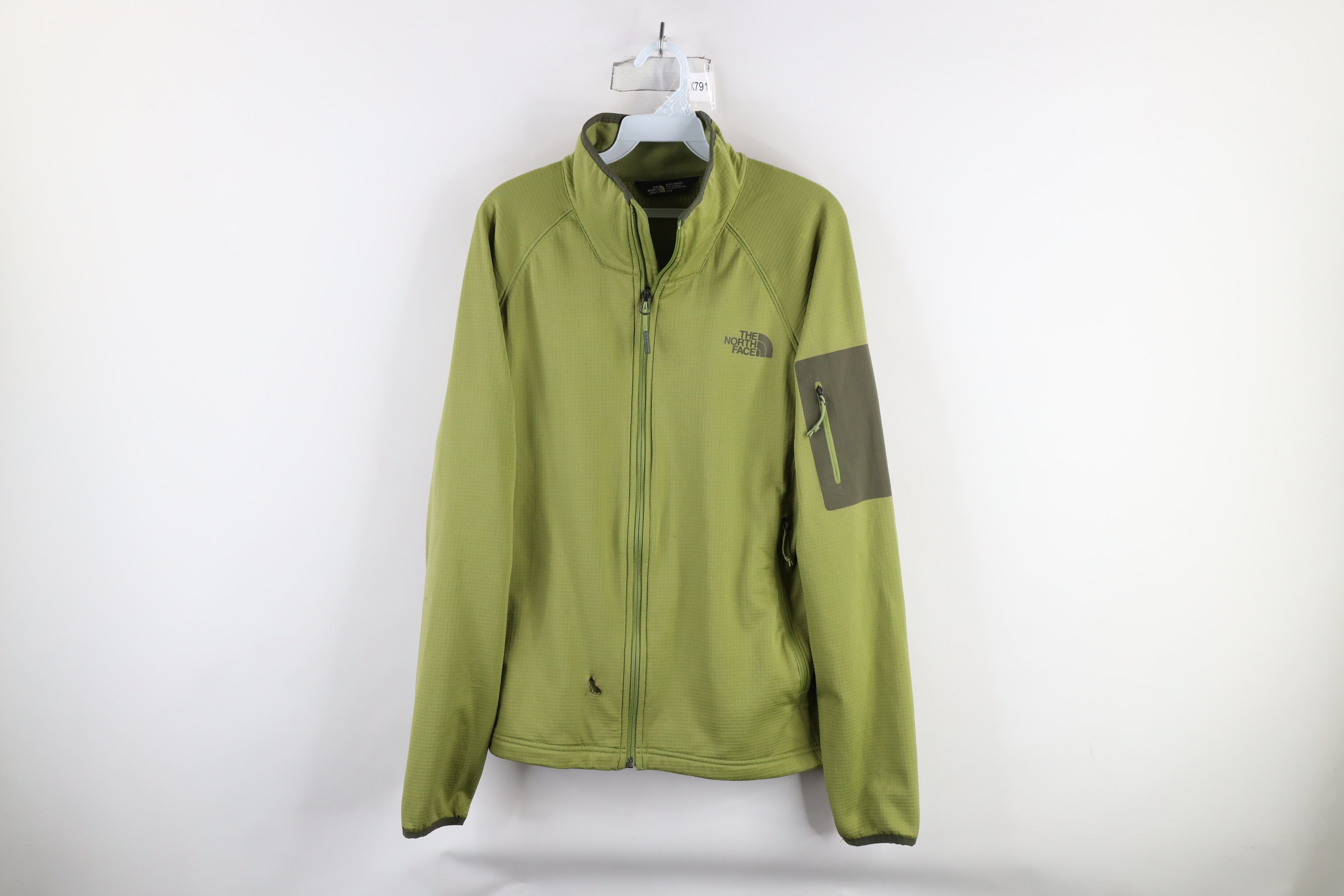 The North Face × Vintage The North Face Spell Out Thermal Fleece Lined Jacket Size US M / EU 48-50 / 2 - 1 Thumbnail