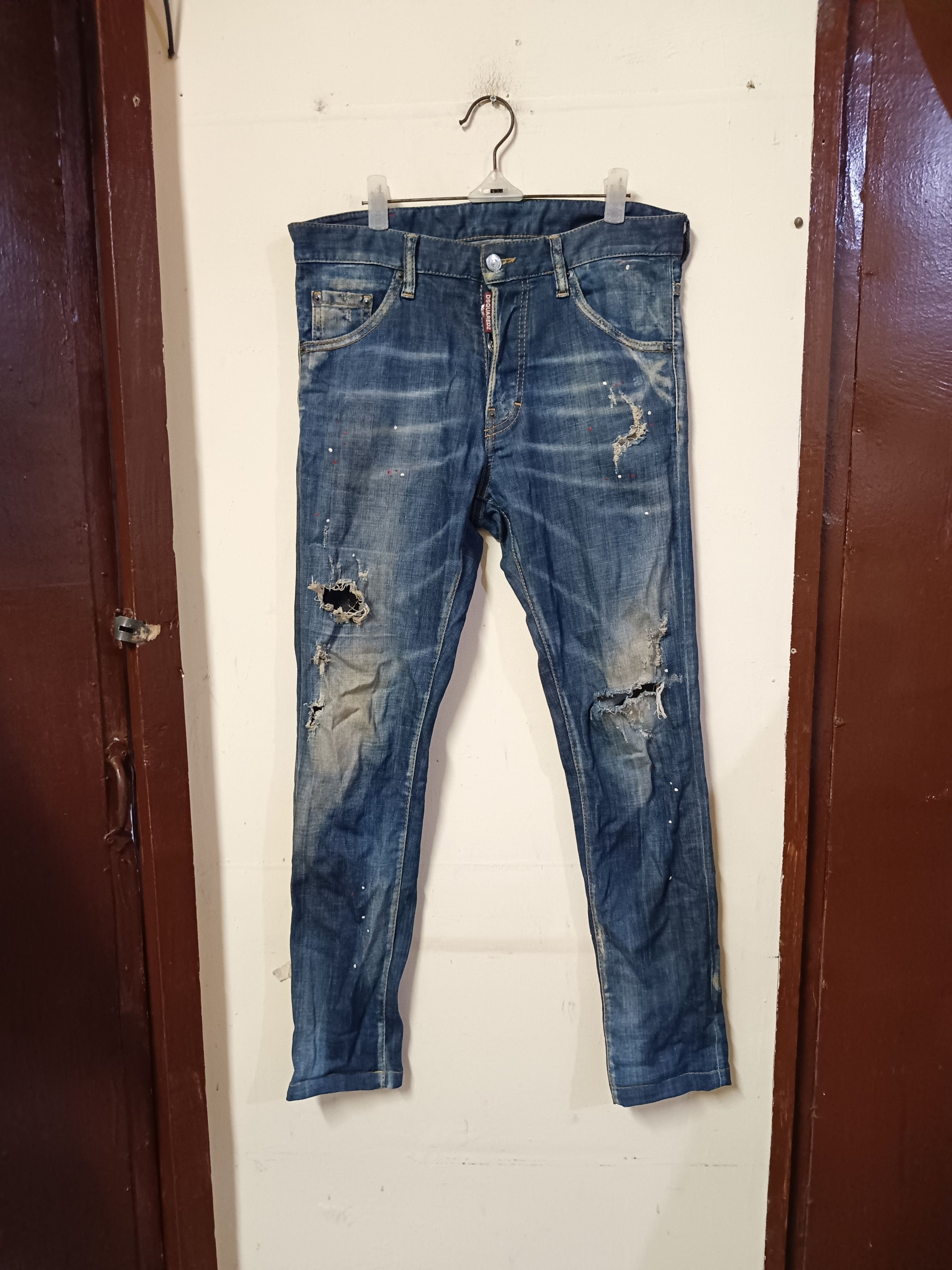 Dsquared2 Dsquared2 distressed jeans Size US 32 / EU 48 - 1 Thumbnail