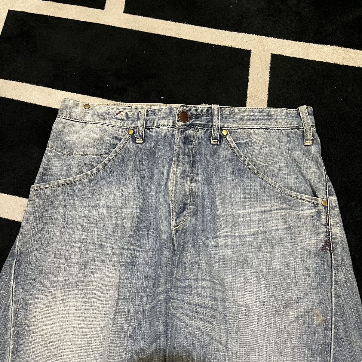 Engineered Garments × Levi's Need gone🔥Vintage Levi’s Engineered Jeans Buckle Back 34x32 Size US 34 / EU 50 - 4 Thumbnail