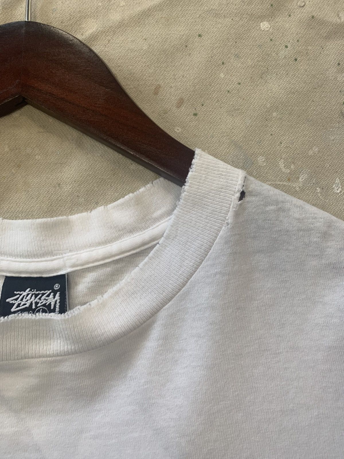 Stussy × Vintage Vintage 90s Stussy Elephant T Shirt Size US L / EU 52-54 / 3 - 5 Thumbnail