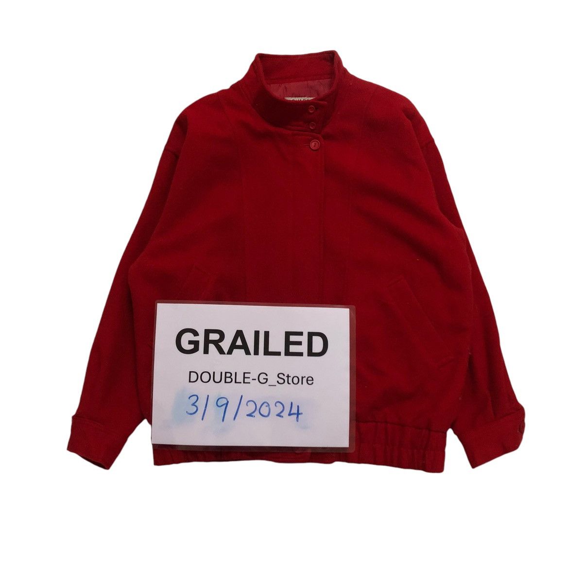 Japanese Brand × Vintage 📌VINTAGE BOMBER JACKET BIKER RENOWN CHARGE ISSEY MIYAKE Size US M / EU 48-50 / 2 - 1 Thumbnail