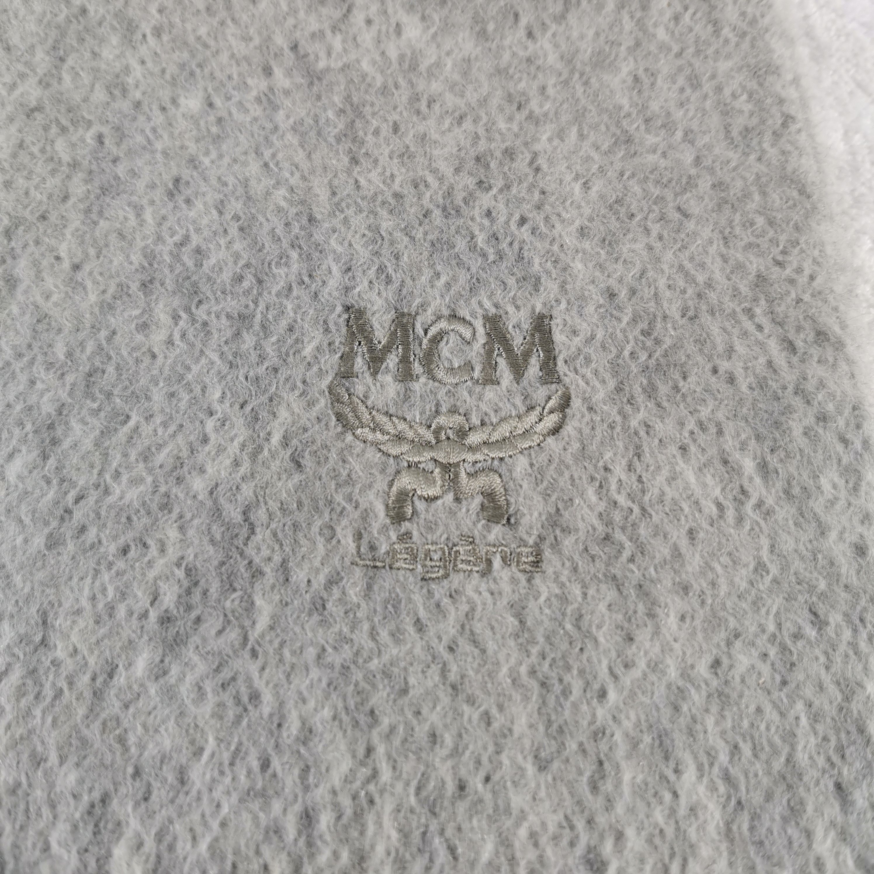 Japanese Brand Vintage MCM Scarf Muffler Cashmere Scarves Size ONE SIZE - 4 Thumbnail