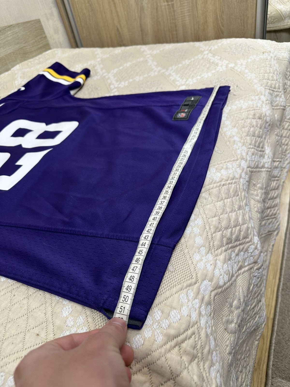NFL 🔥 Minnesota Vikings NFL #28 Peterson Nike Jersey T Shirt Size US S / EU 44-46 / 1 - 9 Thumbnail