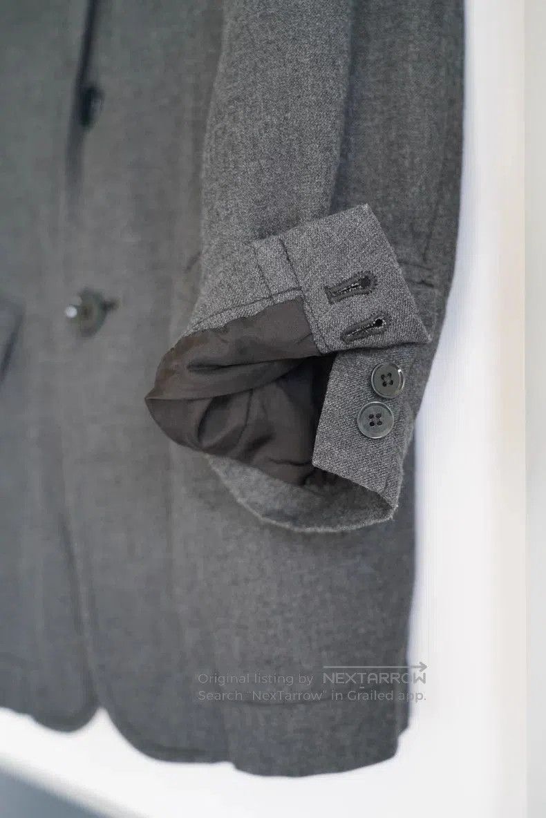 Yohji Yamamoto Yohji Yamamoto 12AW Asymmetric Gray Blazer. Size US M / EU 48-50 / 2 - 4 Thumbnail