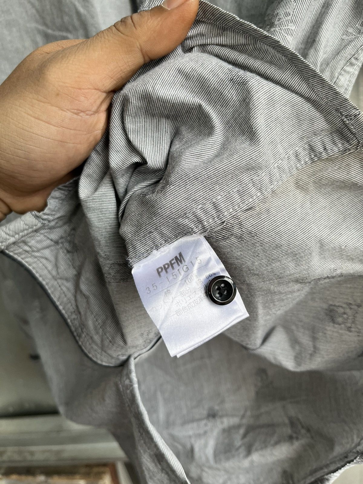 PPFM Vintage rare ppfm skull button shirt /cdg/vivsim/undercover Size US M / EU 48-50 / 2 - 9 Thumbnail