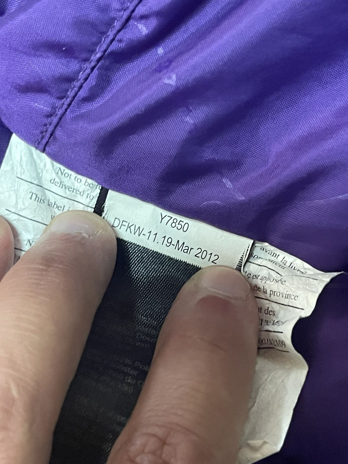 Marmot × Vintage MARMOT AMA DABLAM 800 DOWN PUFFER CRAZY PURPLE SIZE S Size S / US 4 / IT 40 - 18 Thumbnail