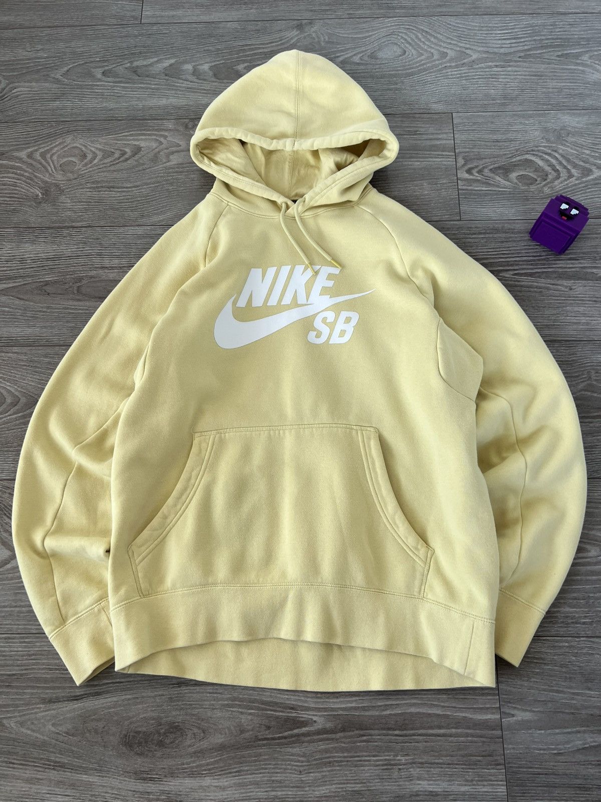 Nike SB Nike SB Professional Skate Style Big Logo Lemon Hoodie Size US M / EU 48-50 / 2 - 4 Thumbnail