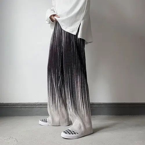 VIBE Stripe Baggy Sweatpants Size US 30 / EU 46 - 2 Thumbnail