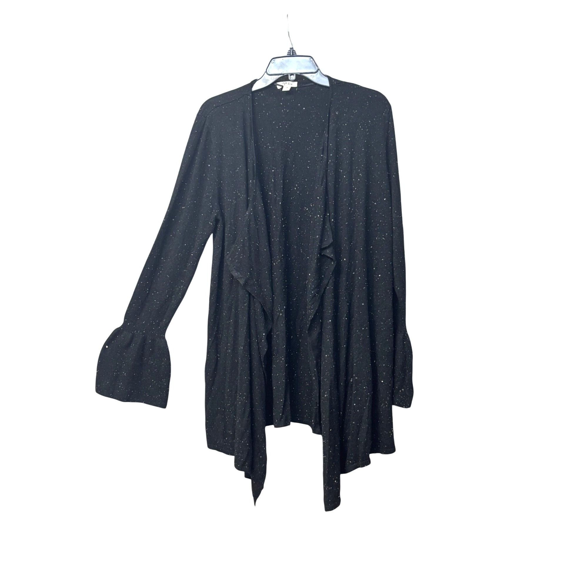 Other Style & Co Bell-Sleeve Draped Cardigan, Black, Sz. M Size M / US 6-8 / IT 42-44 - 2 Thumbnail