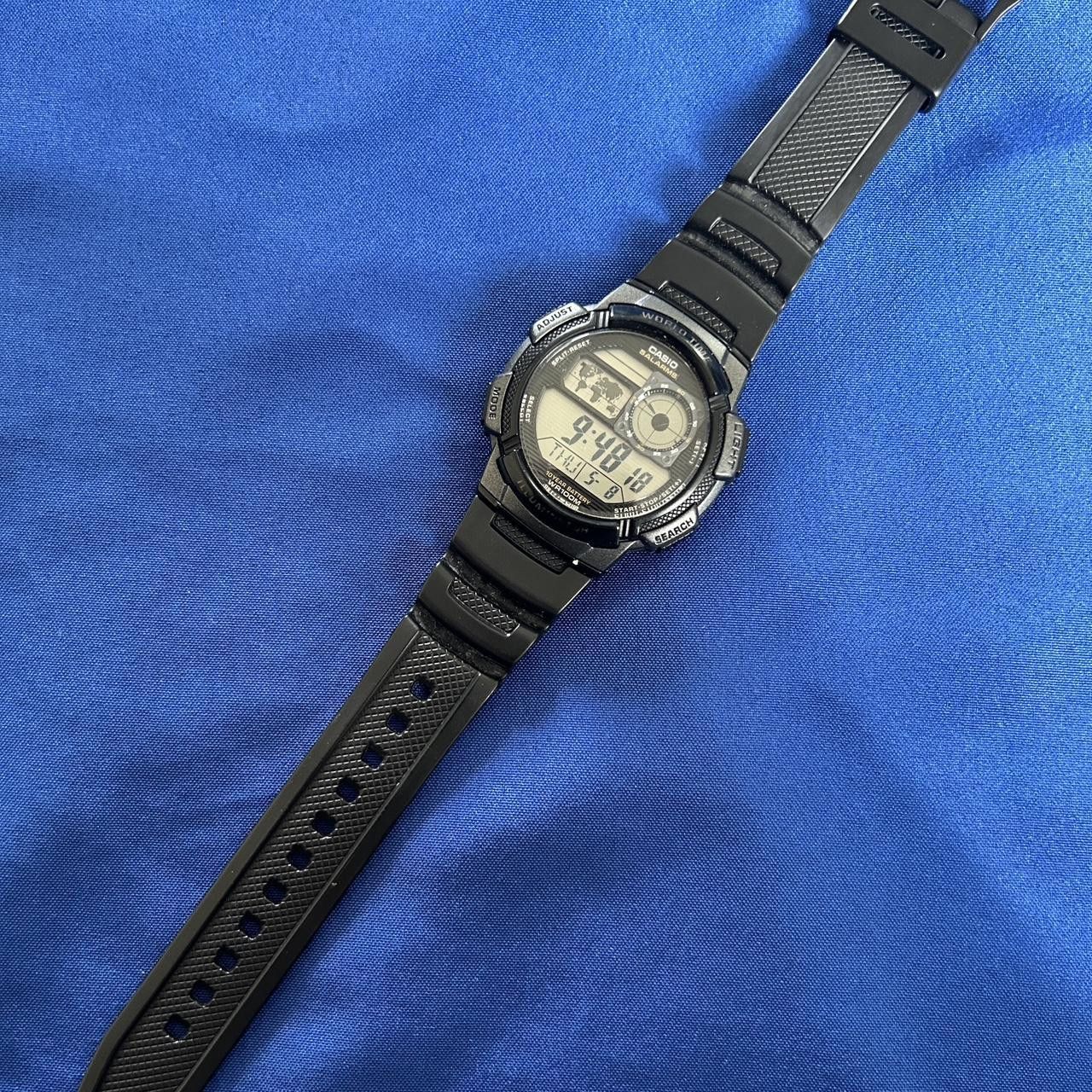 Casio Casio World Time Digital Watch Size 42 - 2 Thumbnail