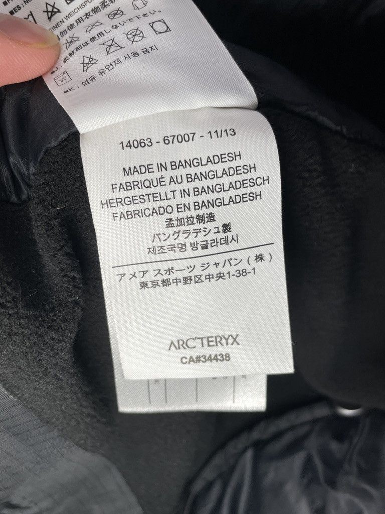 Arc'teryx ARCTERYX LEAF Atom LT Black Gen 1 Jacket Hoody Size US XXL / EU 58 / 5 - 12 Thumbnail
