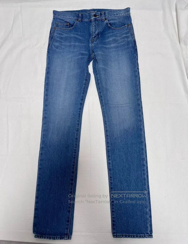 Saint Laurent Paris Saint Laurent Paris SLP Blue Jeans. Size US 30 / EU 46 - 1 Thumbnail