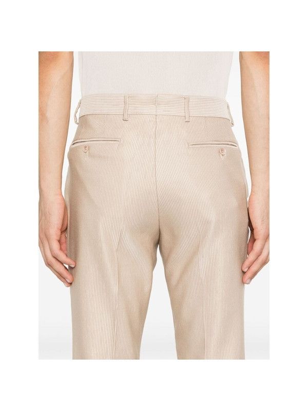 Tom Ford o1w1db10225 PLPW01 Pant in Beige Size US 32 / EU 48 - 3 Thumbnail