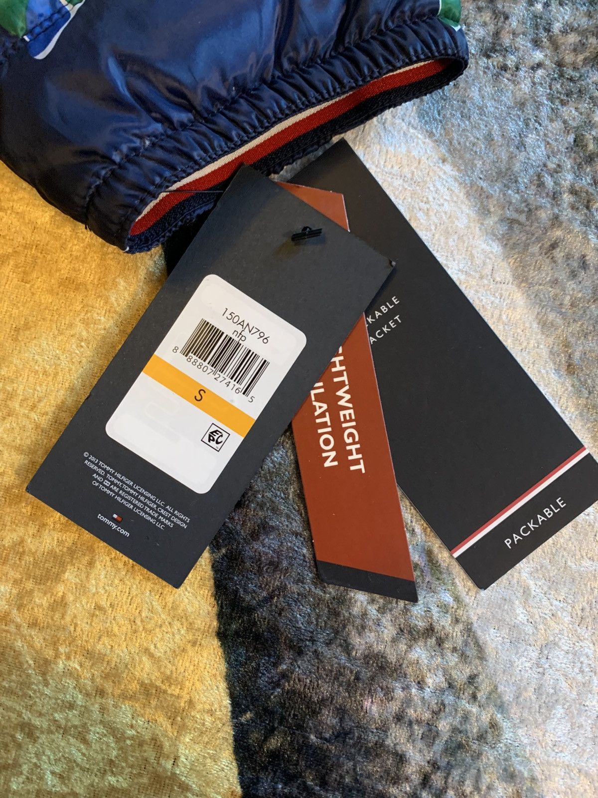 Tommy Hilfiger Tommy Hilfiger Puffer Jacket Flags Size ONE SIZE - 9 Thumbnail