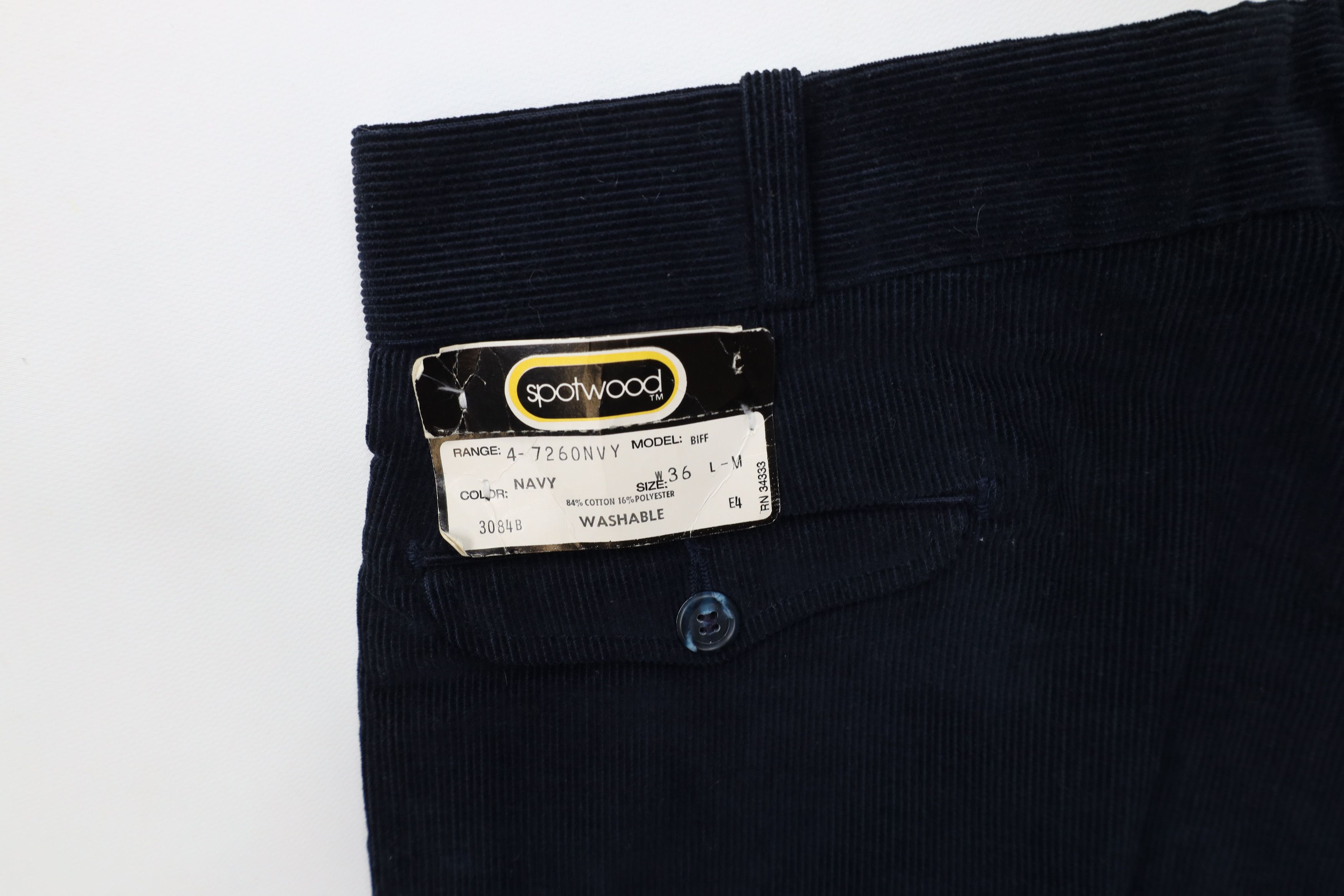 Vintage Deadstock Vintage 70s Streetwear Wide Leg Corduroy Pants USA Size US 36 / EU 52 - 13 Thumbnail