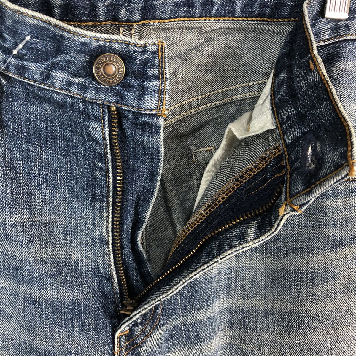 Levi's DL Levis 505 Blue vintage Denim Pants #C198 Size US 33 - 11 Thumbnail