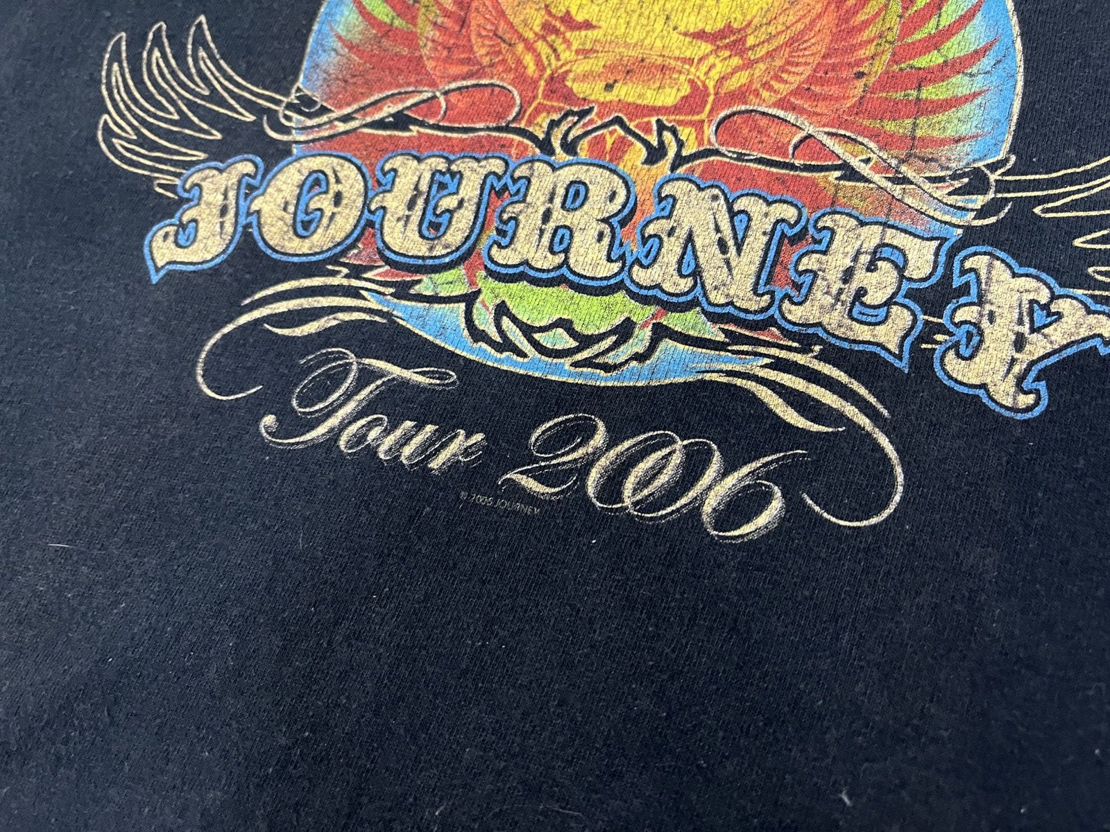 Band Tees × Vintage Sunfaded Journey Tour Tee Size US XL / EU 56 / 4 - 4 Thumbnail