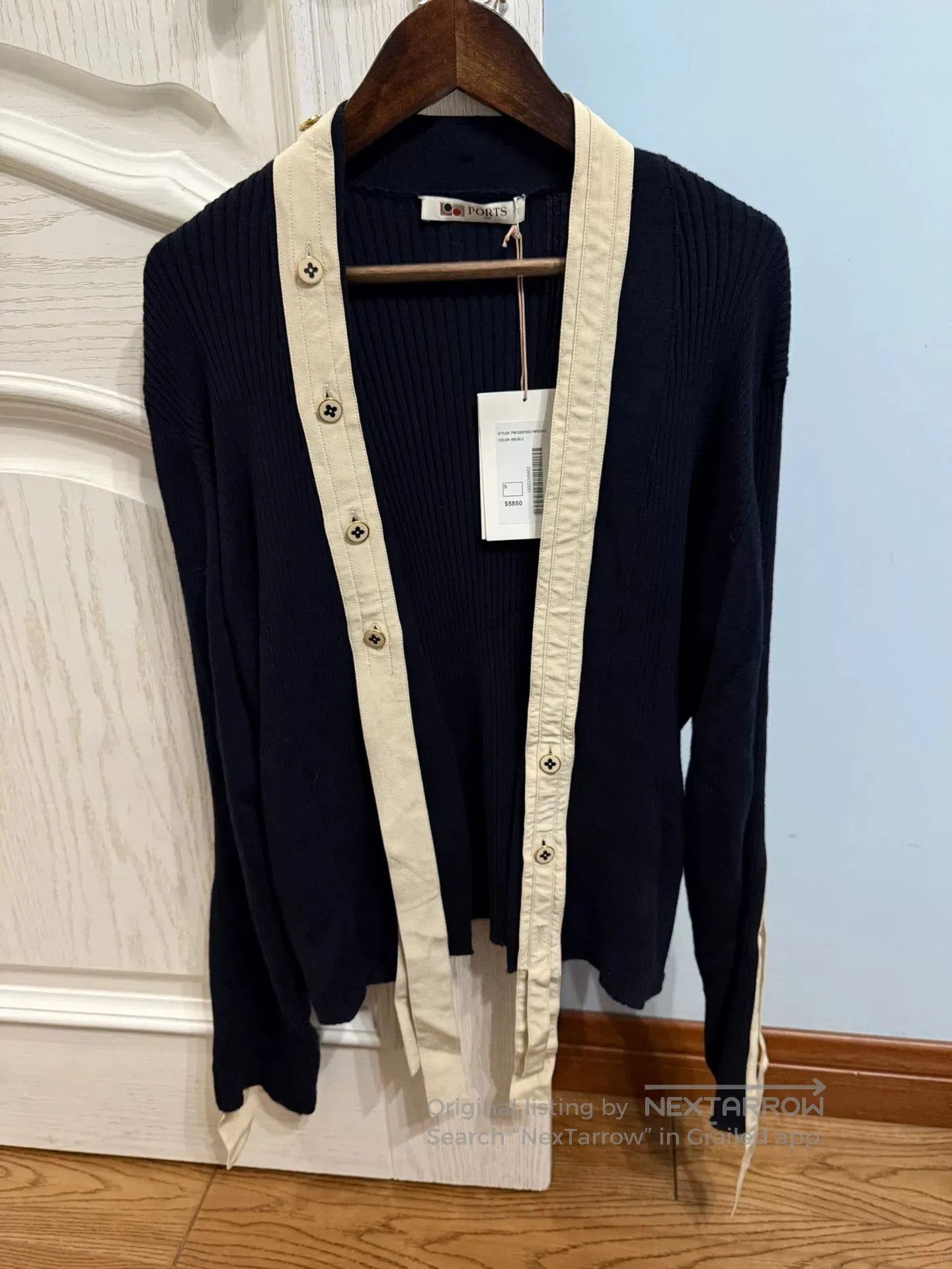 Ports 1961 Ports1961 Silk Wool Blend Cardigan. Size S / US 4 / IT 40 - 2 Thumbnail