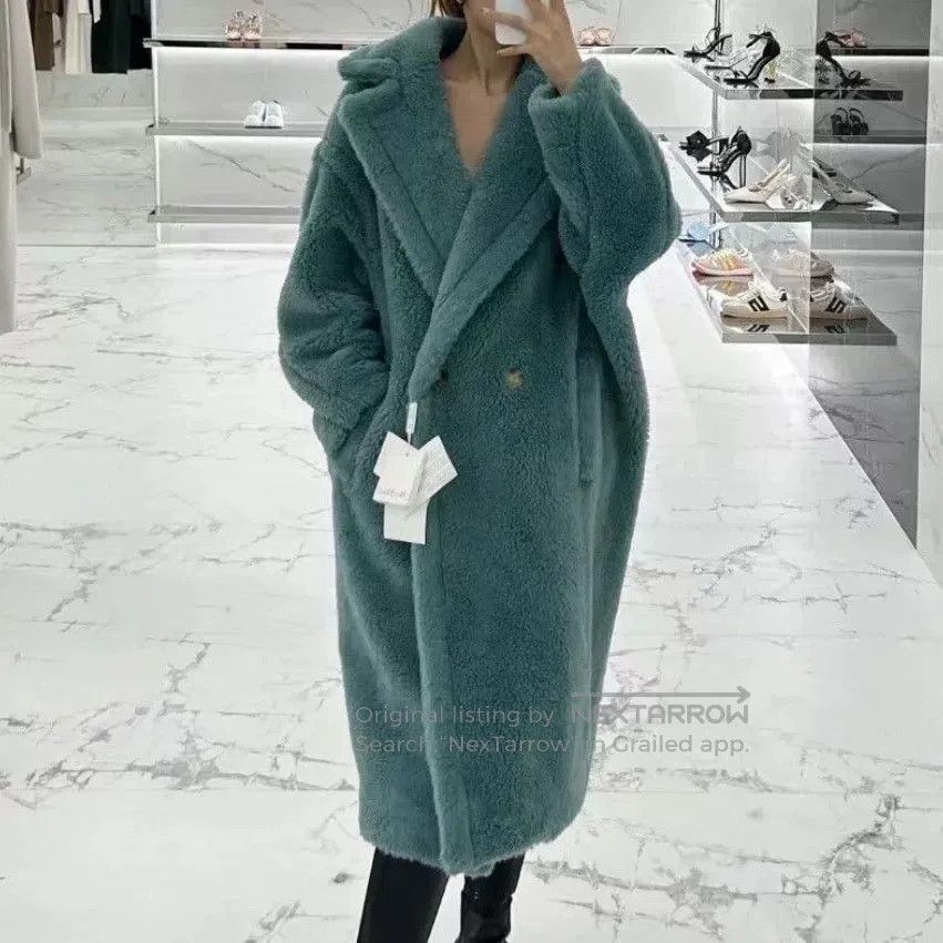 Other MaxMara Green Teddy Coat XS. Size US XS / EU 42 / 0 - 1 Thumbnail