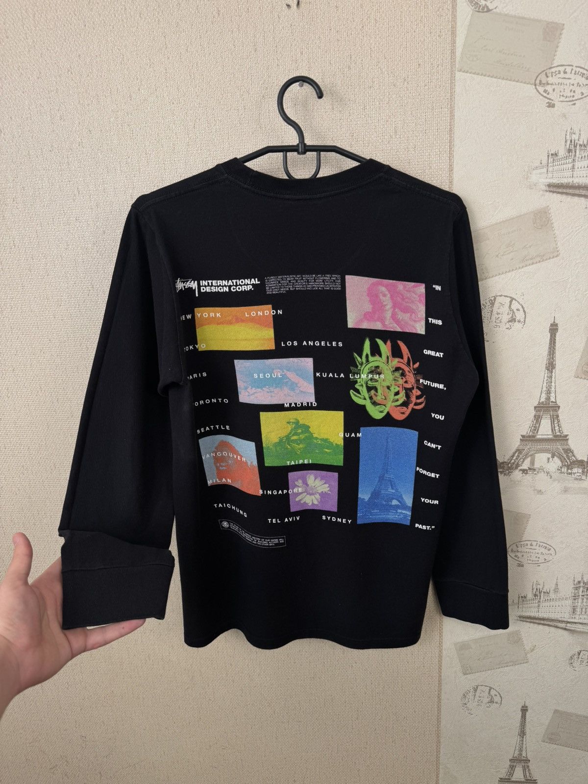 Stussy Stussy Long sleeve Great Future Streetwear Graphic Print S Size US S / EU 44-46 / 1 - 17 Thumbnail