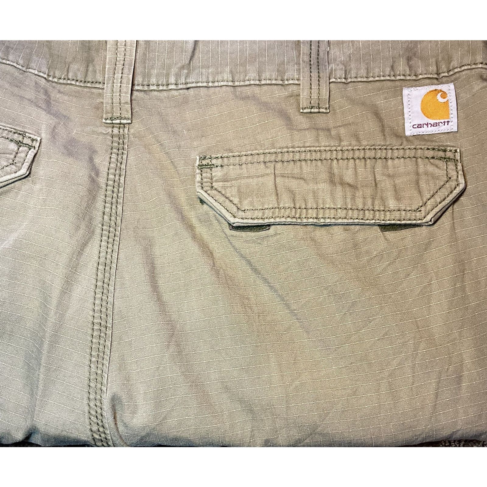 Carhartt 👖 Versatile Carhartt Cargo Pants - Cotton Blend, Size 36x32 Size US 36 / EU 52 - 4 Thumbnail