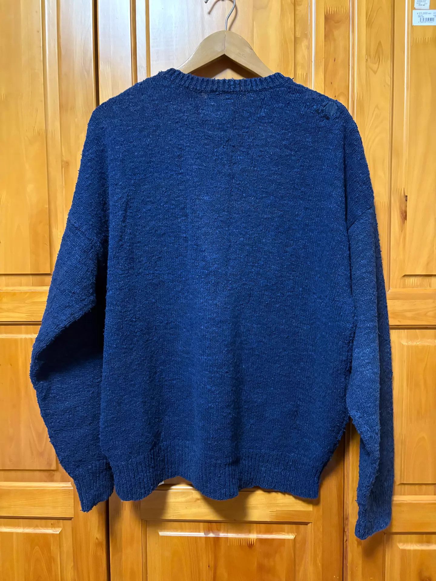 Visvim VISVIM ICT AMPLUS V-NECK Dk.Indigo Distressed 3 Size US L / EU 52-54 / 3 - 7 Thumbnail