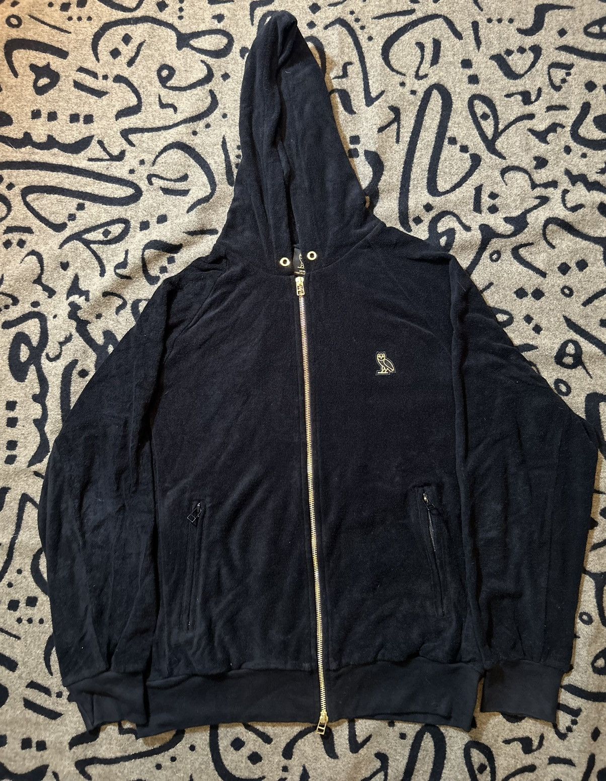 October's Very Own 2017 Terry Cloth Owl Patch Zip Hoodie Size US L / EU 52-54 / 3 - 1 Thumbnail
