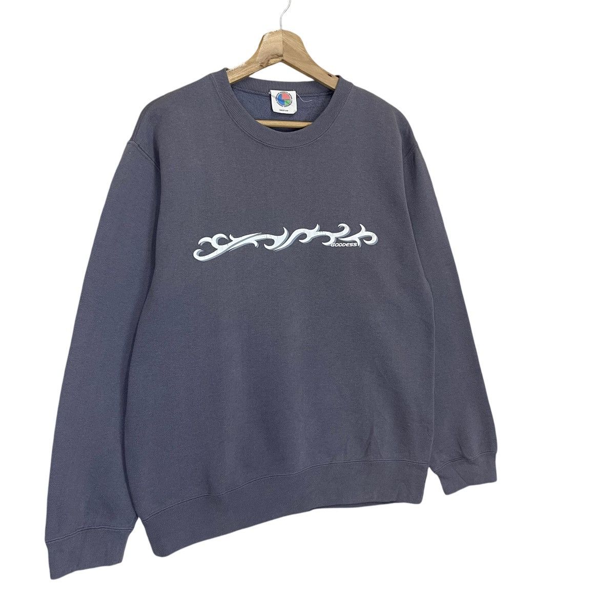 Billabong Vintage 90s Goddess Surfboards Crewneck Sweatshirt Size US M / EU 48-50 / 2 - 2 Thumbnail