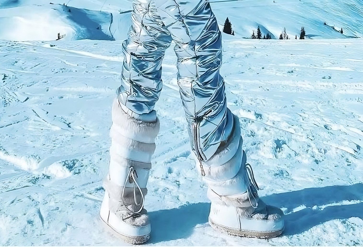 Dior DIOR Moon Boots White Winter Logo Ski John GALLIANO 36-38 Size US 8 / IT 38 - 2 Thumbnail