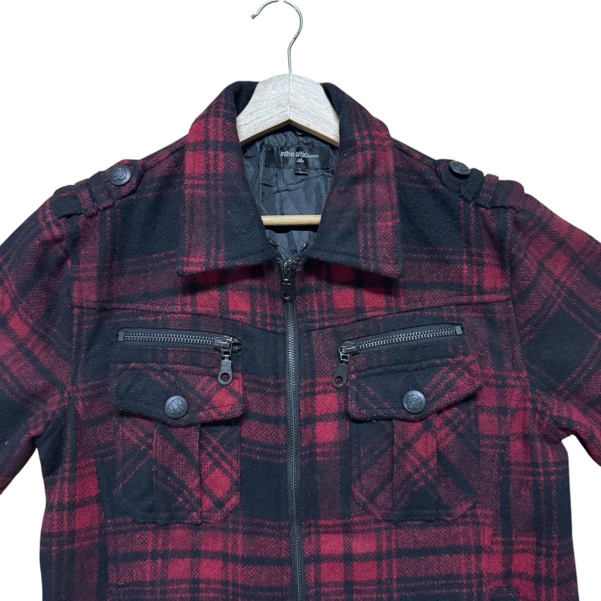 In The Attic × Japanese Brand Punk Wool Jacket Size US L / EU 52-54 / 3 - 7 Thumbnail