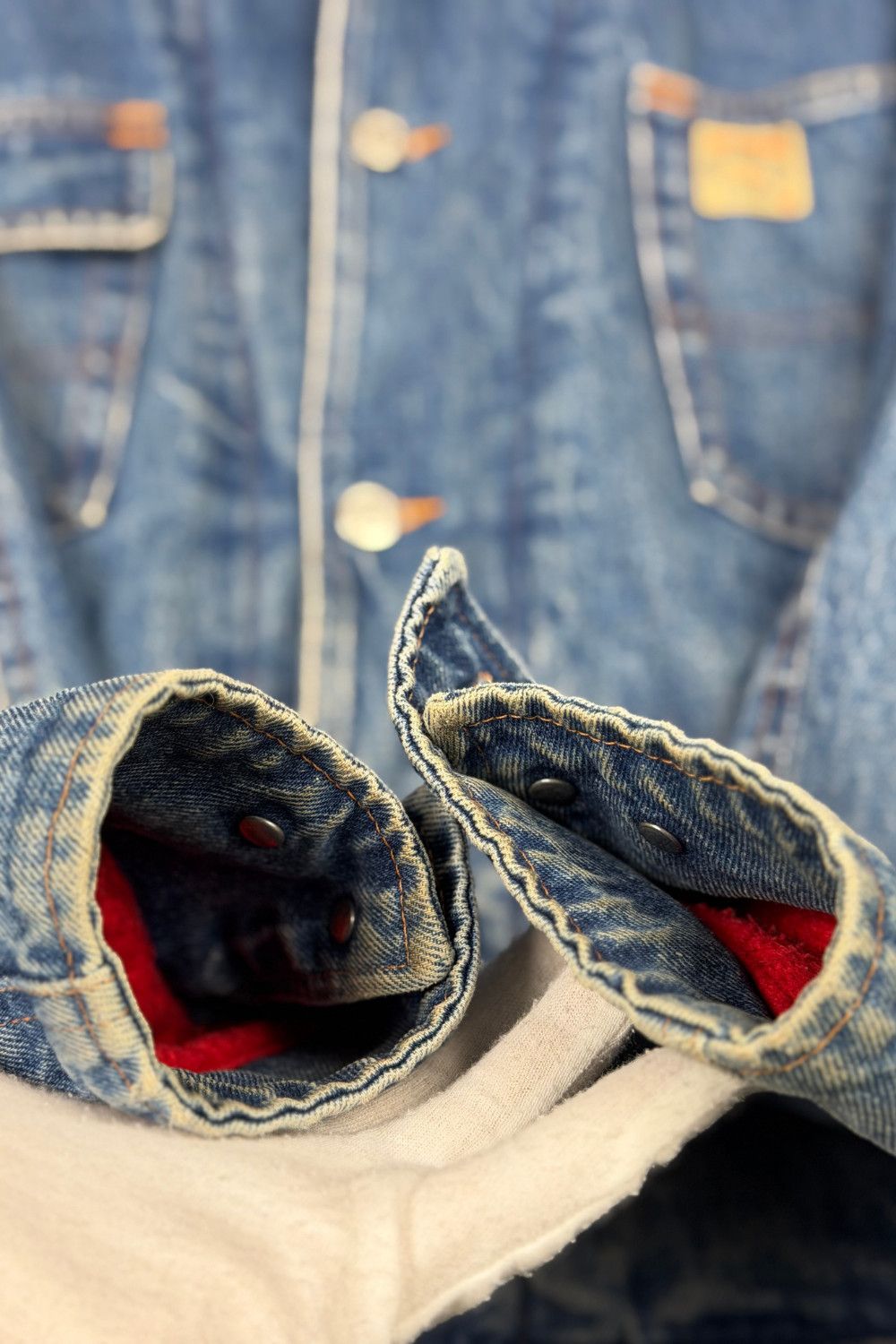 Polo Ralph Lauren 1990 Polo Country Ralph Lauren Made in USA Hooded Denim Size US XL / EU 56 / 4 - 11 Thumbnail