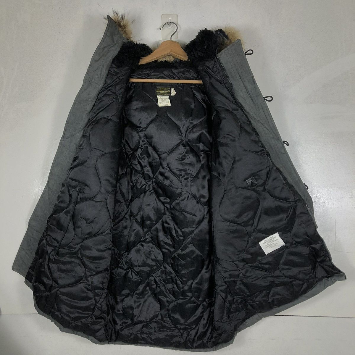 I. Spiewak And Sons 📌VINTAGE BOMBER JACKET 1N3BFJ I.SPIEWAK SON FUR HOODIE Size US M / EU 48-50 / 2 - 14 Thumbnail