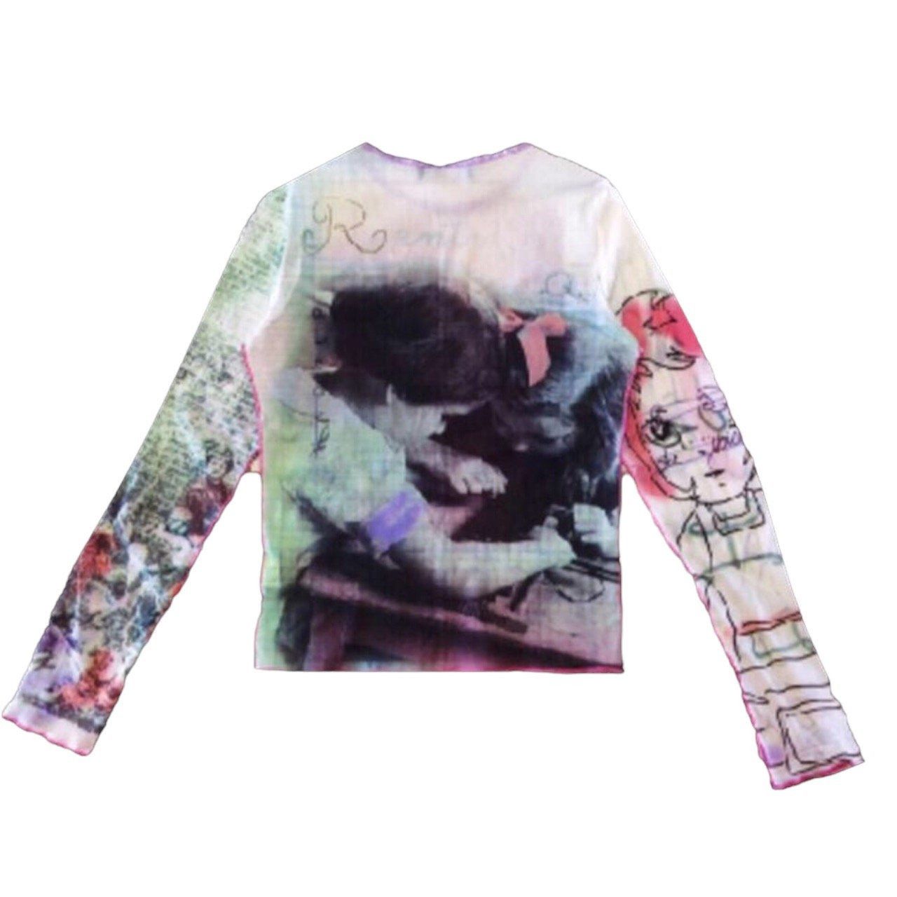 Cop Copine The Cop Copine Kids Drawing Mesh Top Size ONE SIZE - 4 Thumbnail