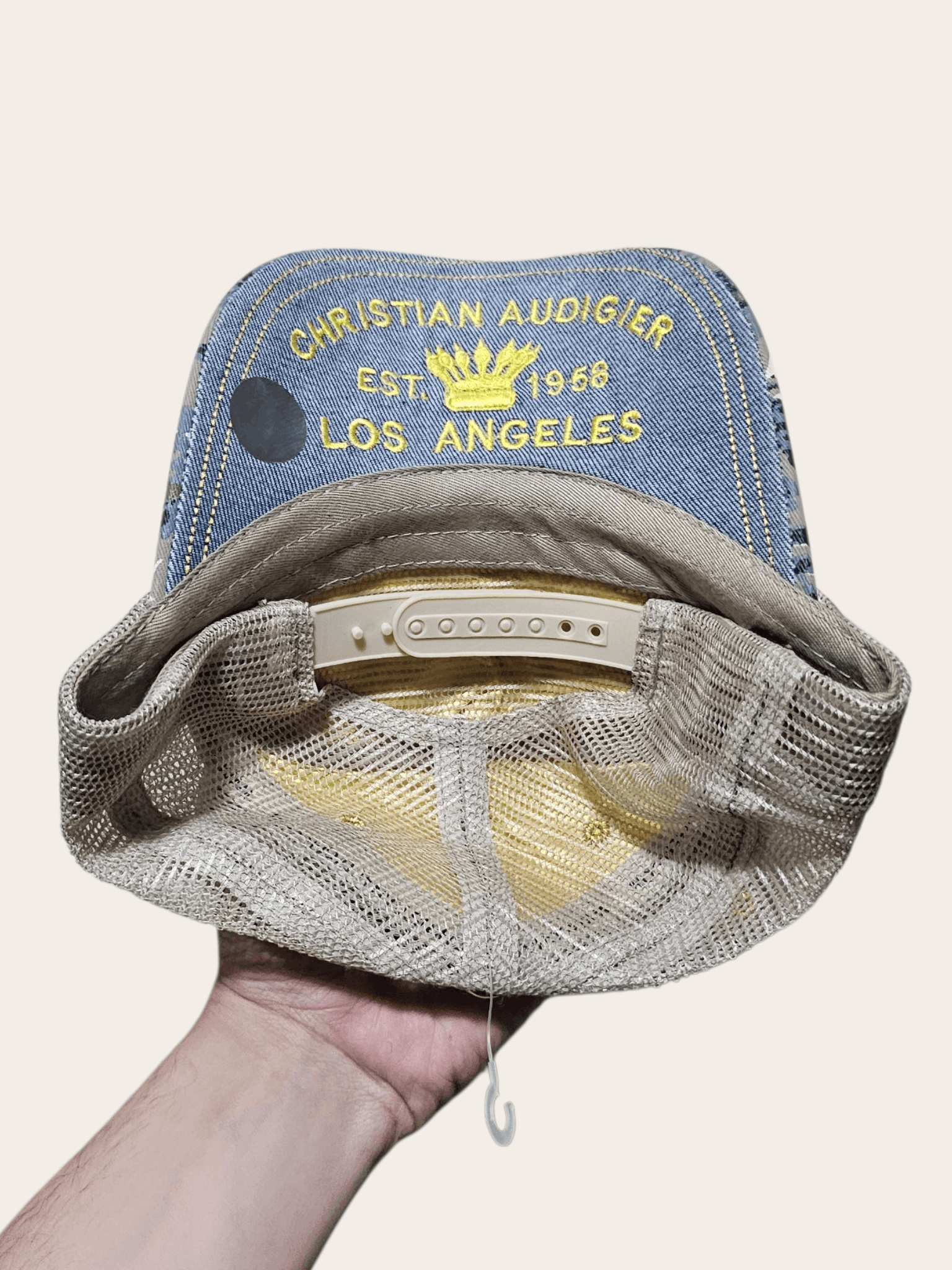 Christian Audigier Christian Audiger Rose Tattoo y2k Hat Size ONE SIZE - 5 Thumbnail
