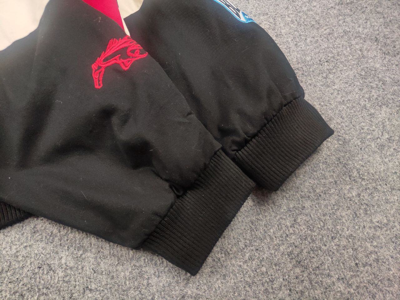 Vintage Aelfric Eden Blackair Vintage Racing Bomber Jacket Logo Y2K Size US M / EU 48-50 / 2 - 11 Thumbnail