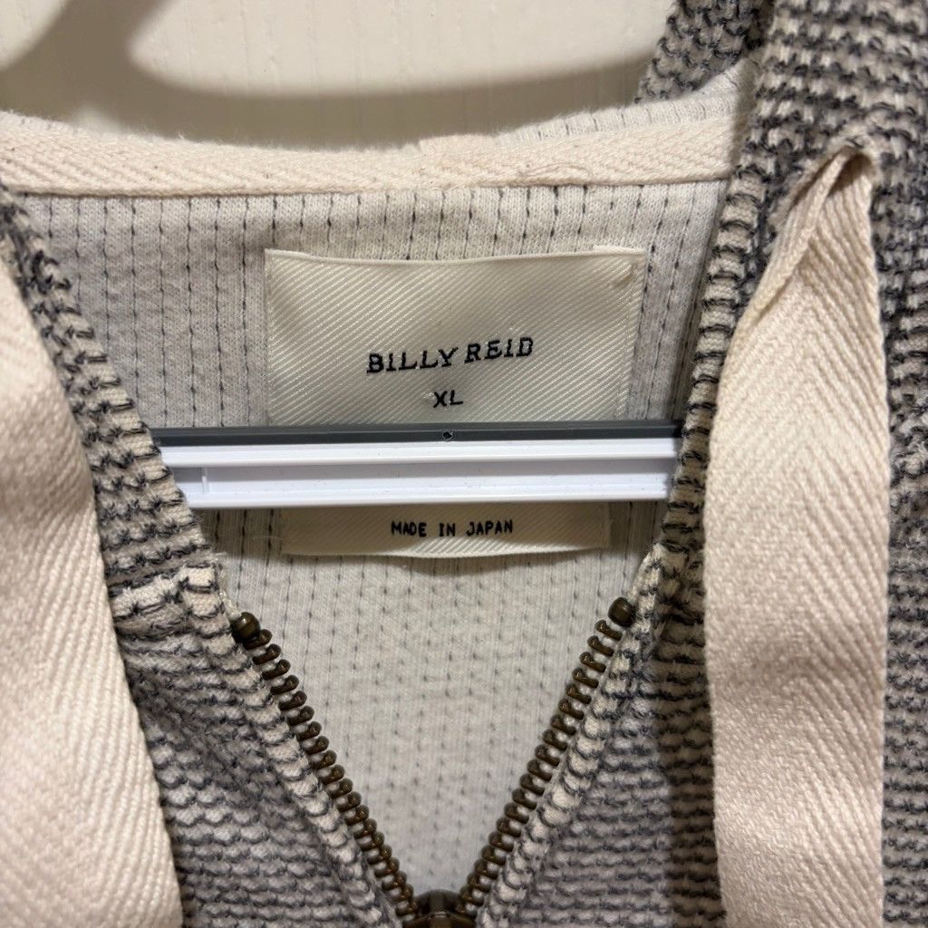 Billy Reid Billy Reid XL Gray Textured Zip Hoodie Made in Japan Size US L / EU 52-54 / 3 - 2 Thumbnail