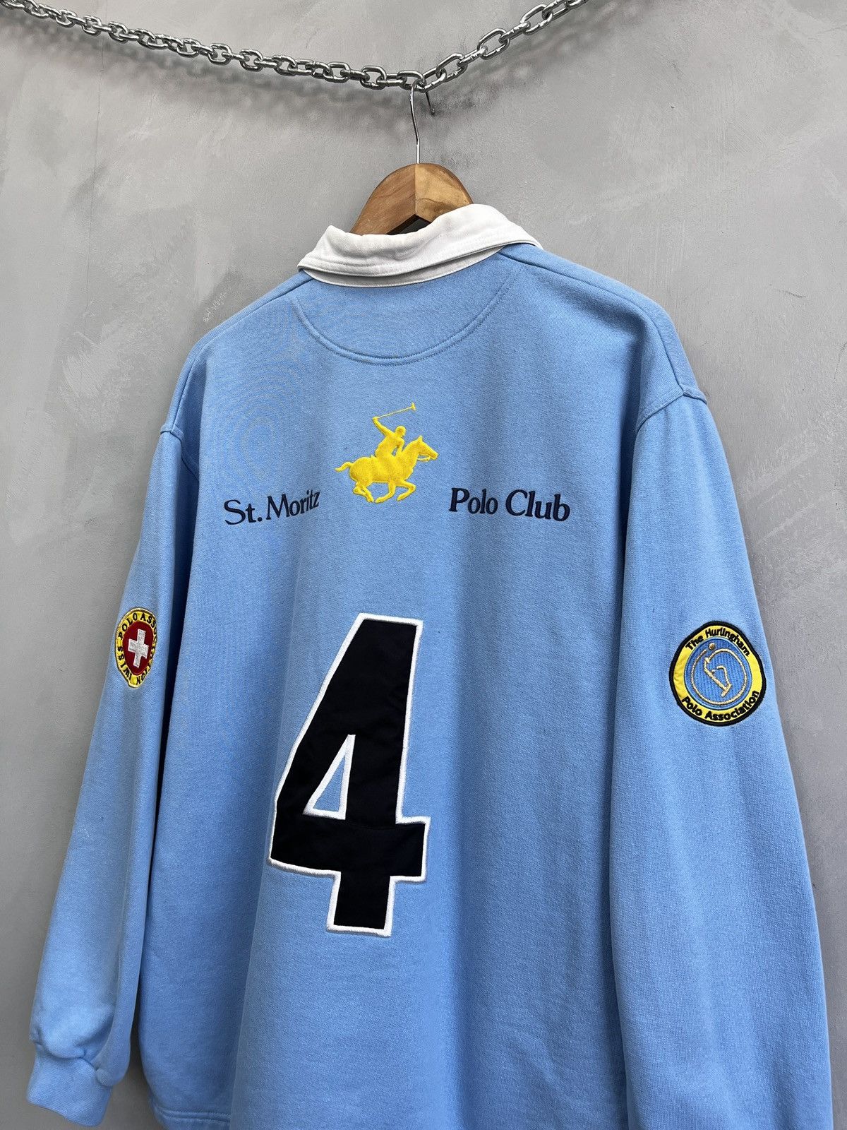 Polo Ralph Lauren Polo St Moritz Sweatshirt Oversize Baggy Streetwear Style Size US M / EU 48-50 / 2 - 13 Thumbnail